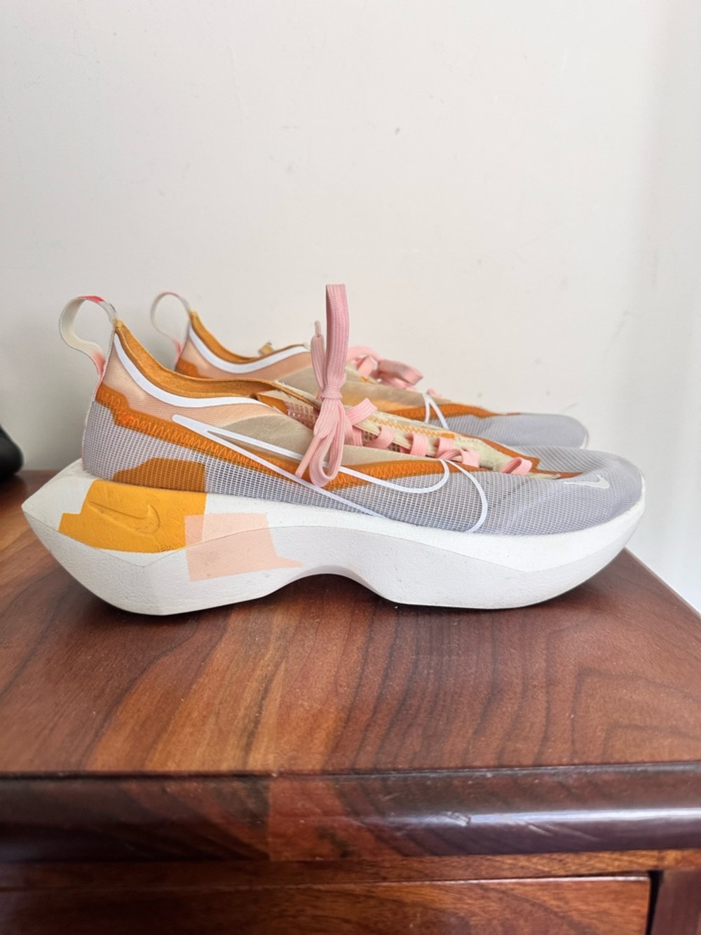 Nike Women’s Grey, Orange & Pink Athletic Shoes